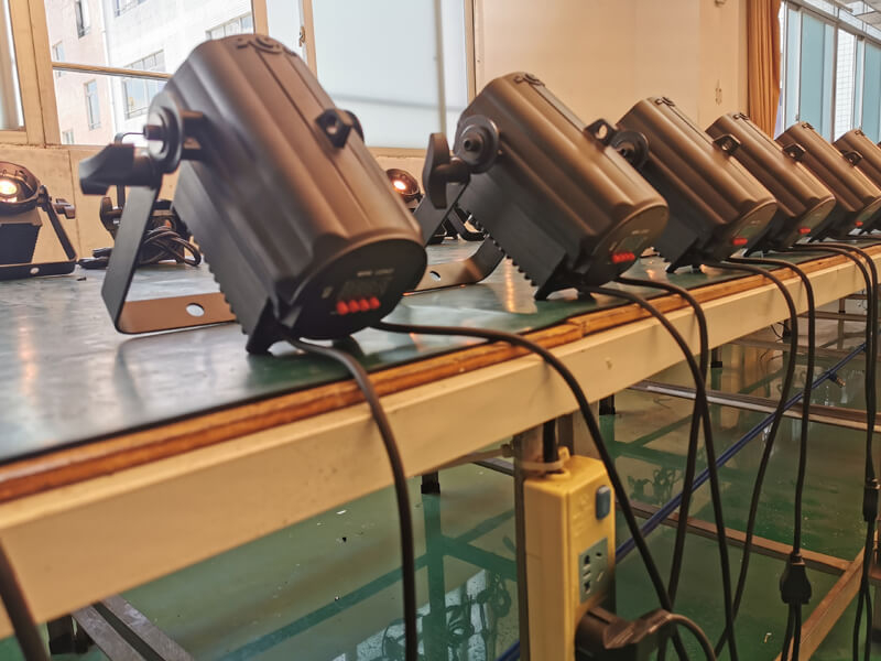 60 W Mini-Zoom-RGBW-farbiger LED-Profil-Ellipsoid-Reflektorstrahler