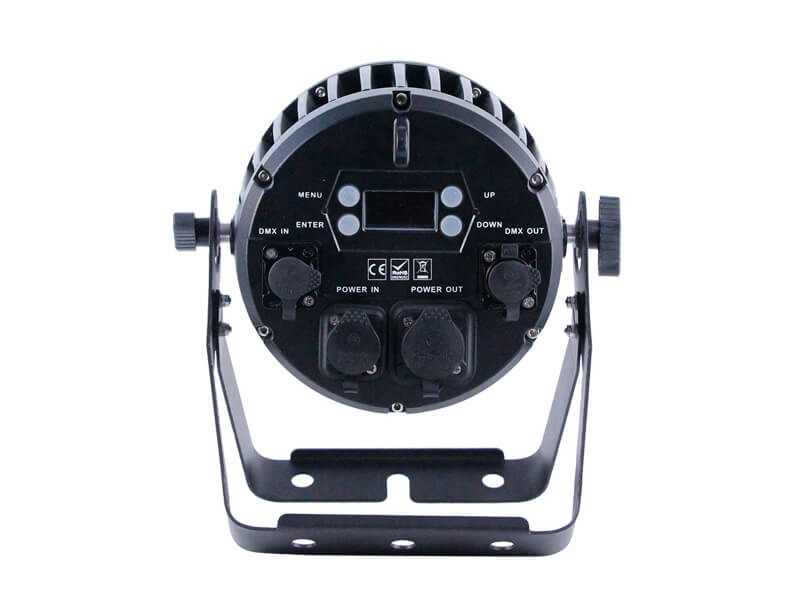 12pcs 6in1 LED wasserdichtes PAR-Licht