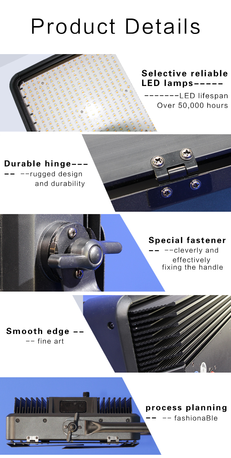 300W Bicolor Sky Panel Light (4)