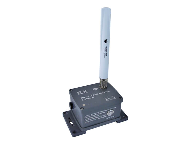 Drahtloser 2,4-G-DMX-Sender und -Empfänger für den Außenbereich