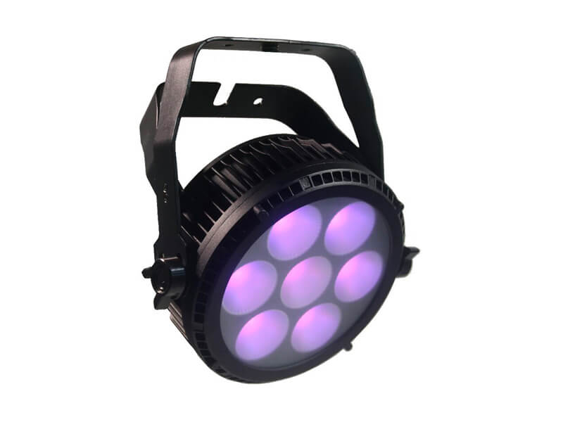 7 Stück 25 W RGBWA 5in1 LED wasserdichter Lichtwanderer