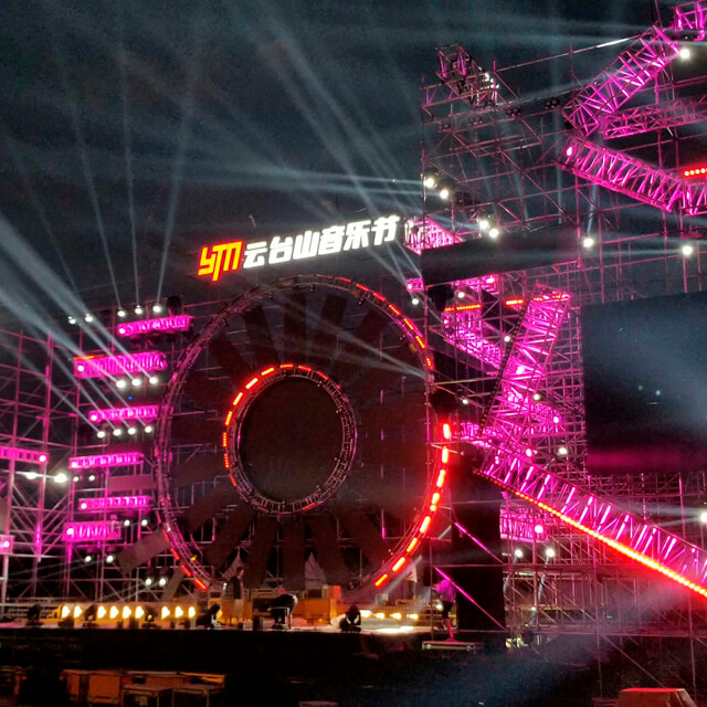 5 Köpfe 10 W 3-in-1-Pixel-Matrix-Blinder-Licht für den Außenbereich