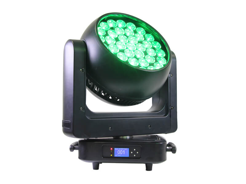 Aura 37-teiliges 25-W-4-in-1-LED-Zoom-Moving-Head-Beam-Wash-Licht