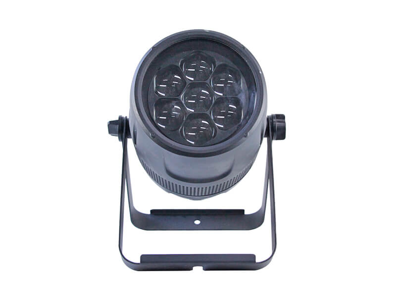 IP65 Wasserdichtes 7-teiliges 40-W-RGBW-Zoom-LED-Par-Licht