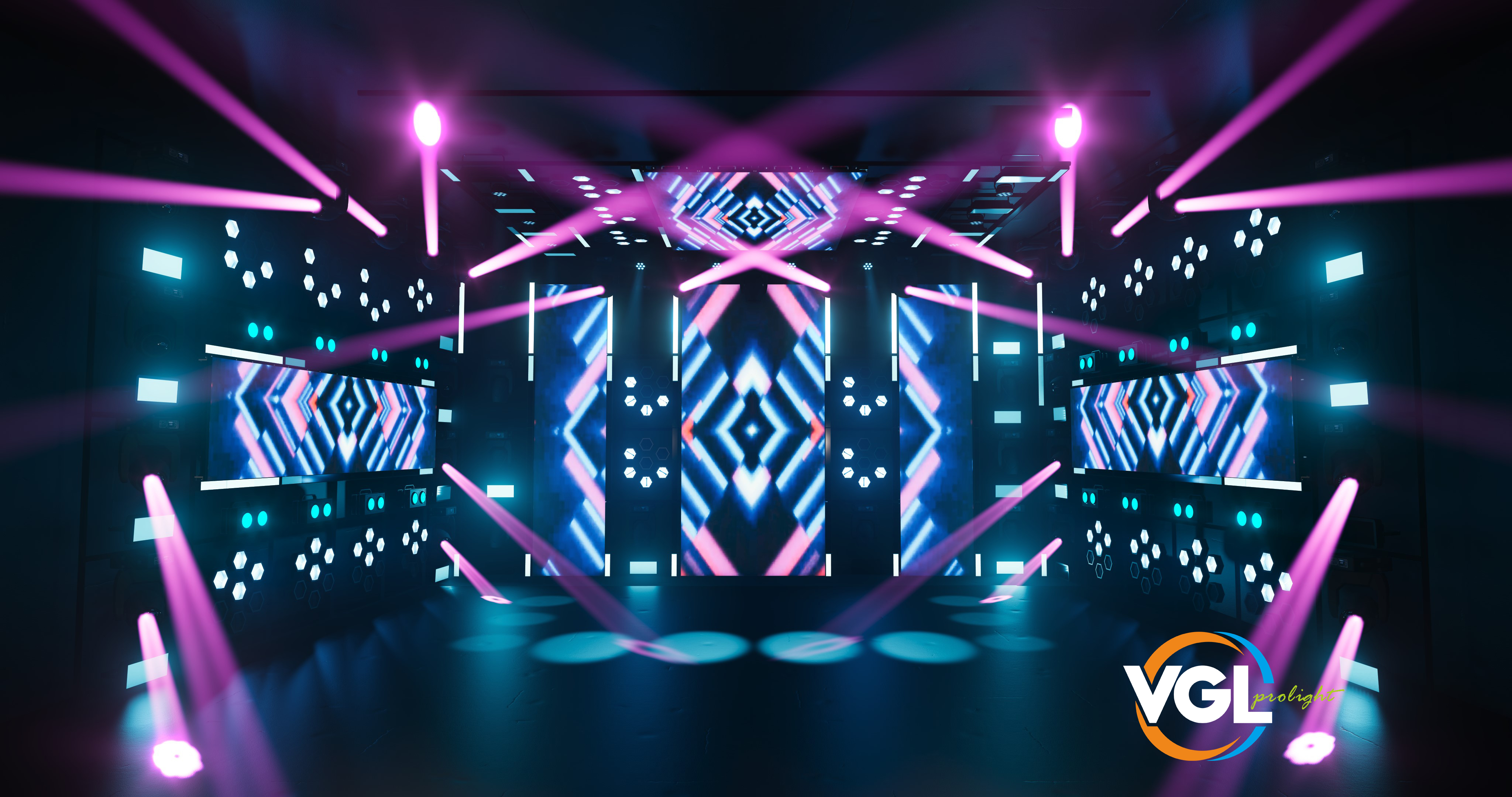 Beleuchtungsdesign Für Live-Stream-Gruppenübertragungen: Ordnungsvolle Schönheit in Einem Gleißenden Sternenfluss Weben