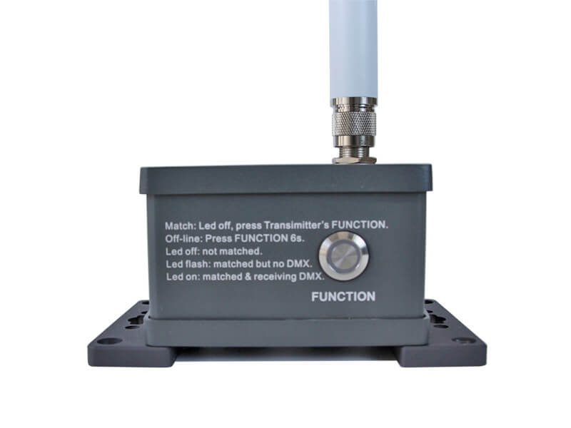 Drahtloser 2,4-G-DMX-Sender und -Empfänger für den Außenbereich