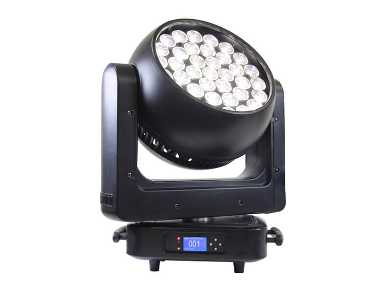Aura 37-teiliges 25-W-4-in-1-LED-Zoom-Moving-Head-Beam-Wash-Licht