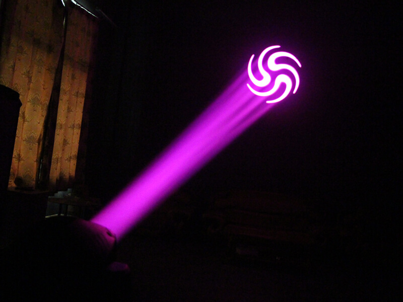 300W LED-Bewegt-Kopf-Spot-Strahlwäsche-Licht