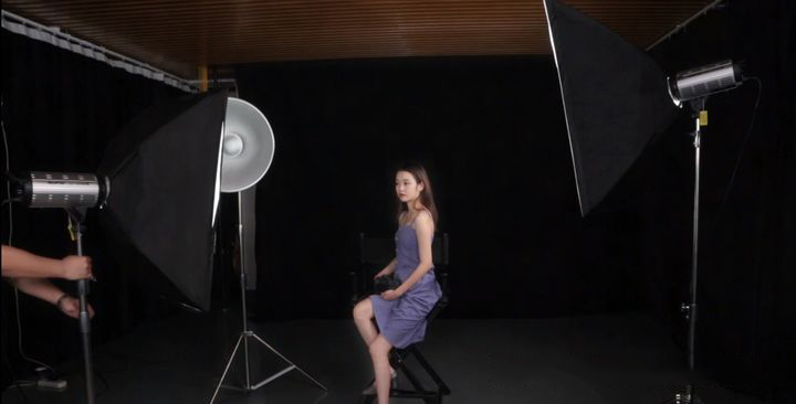 Hauptlicht + Hilfslichteffekt