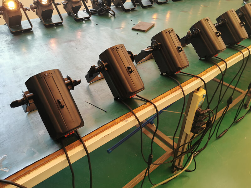 60 W Mini-Zoom-RGBW-farbiger LED-Profil-Ellipsoid-Reflektorstrahler