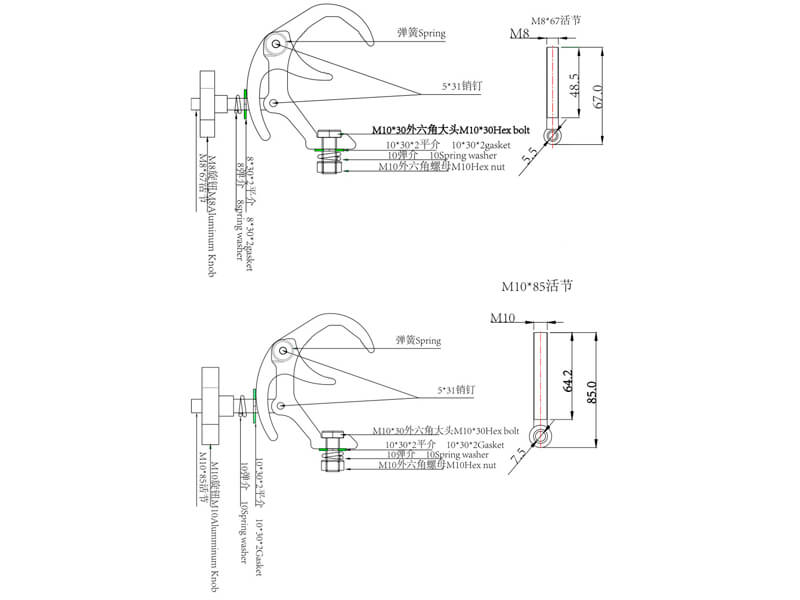 C29 Klemmen für Bühnenbeleuchtung