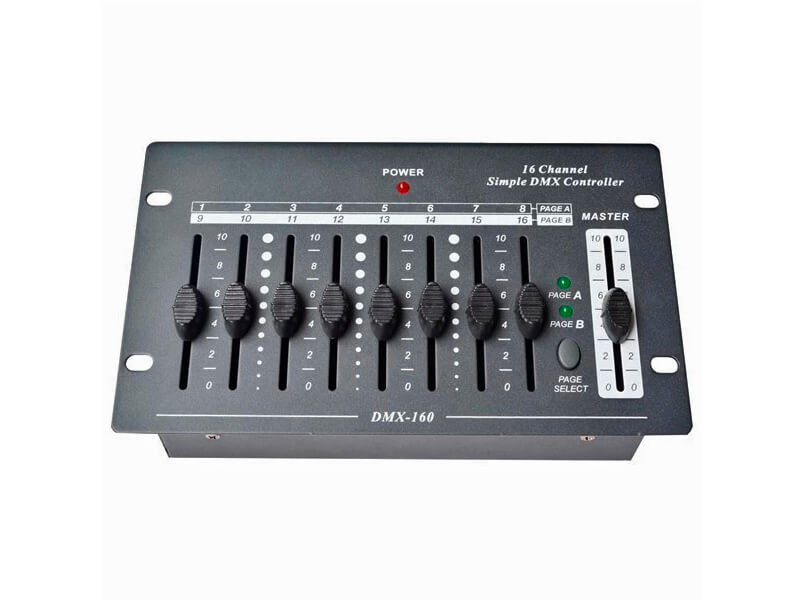 16CH Einfache DMX-Konsole