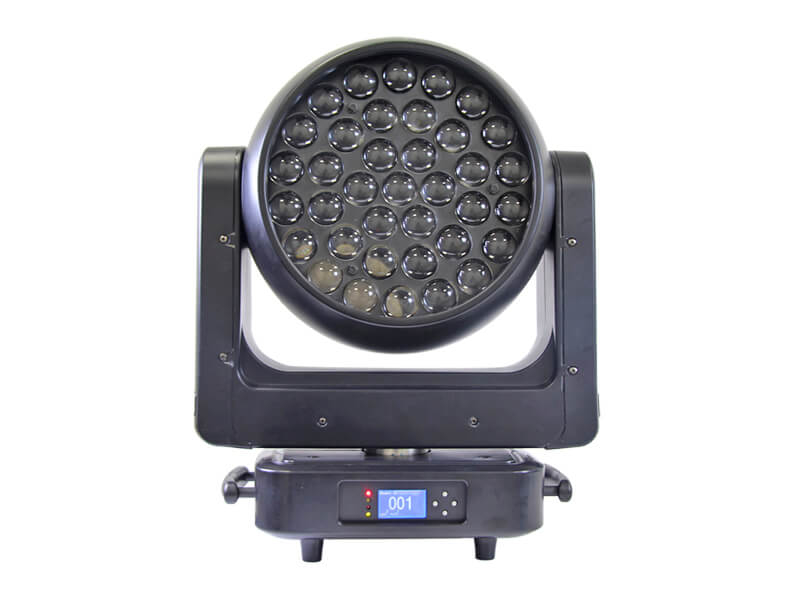 Aura 37-teiliges 25-W-4-in-1-LED-Zoom-Moving-Head-Beam-Wash-Licht