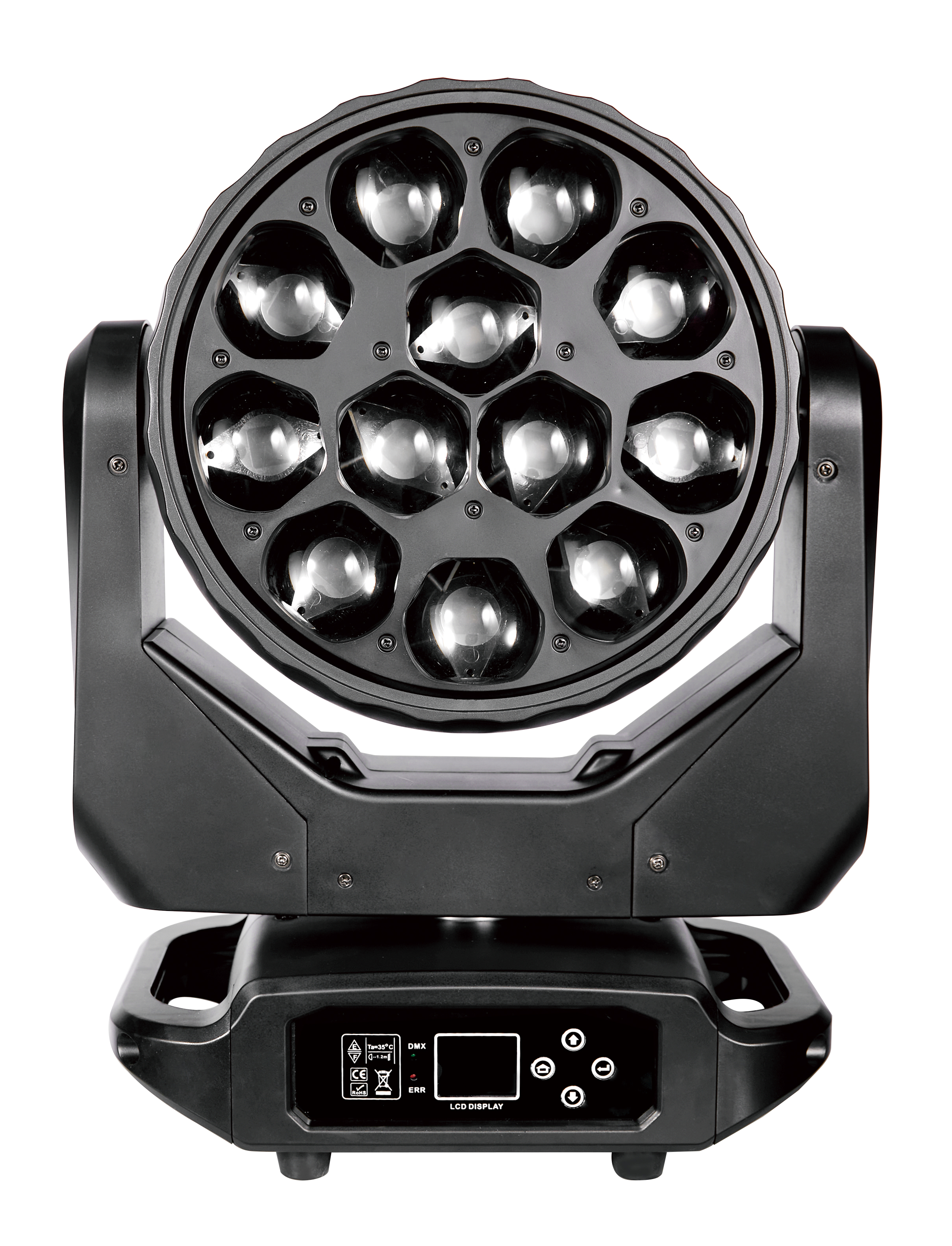 12*40W Stage Bee Eyes Moving Head Light Lassen Sie die Magie von Musik und Licht Ihre Seele erschüttern!
