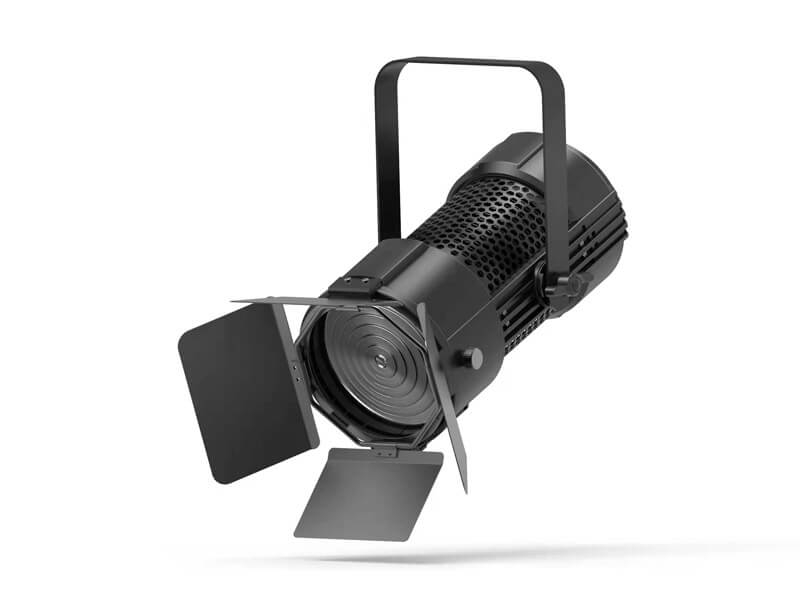 100 W lüfterloses LED-TV-Studio-Fresnel-Dauerlicht