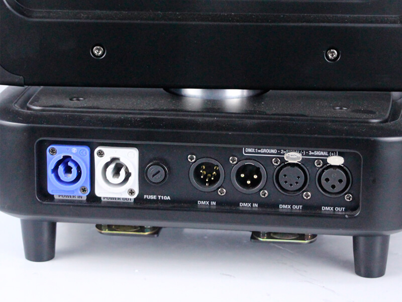 7pcs 60w 4in1 Bienenauge LED Moving Head Zoomlicht (8)