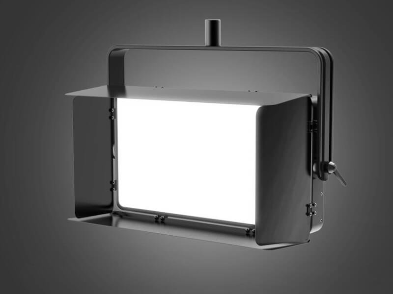 300 W CRI95 Dimmer-LED-Video-Panel-Leuchte (mit Stummschaltungsventilator)