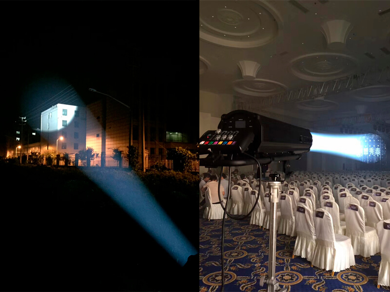 600 W LED-DMX-Follow-Spot-Licht