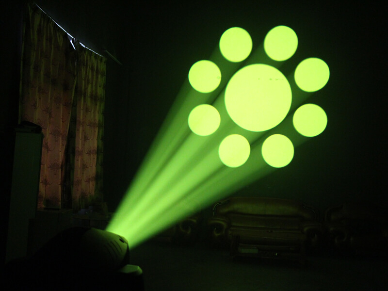 300W LED-Bewegt-Kopf-Spot-Strahlwäsche-Licht