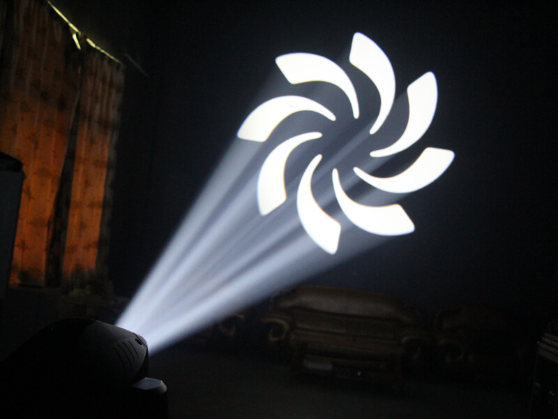 300W LED-Bewegt-Kopf-Spot-Strahlwäsche-Licht