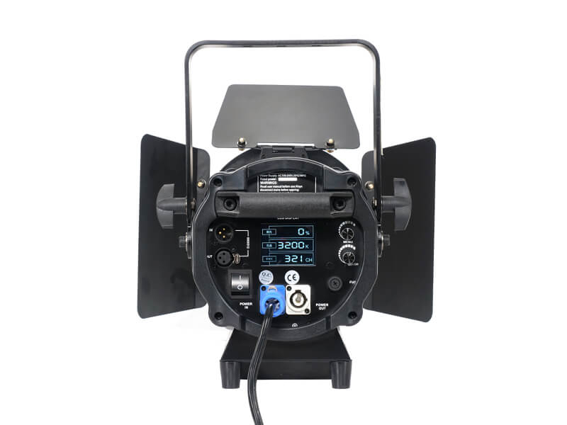 300 W buntes RGBAL 5-in-1-LED-TV-Studio-Fresnel-Licht