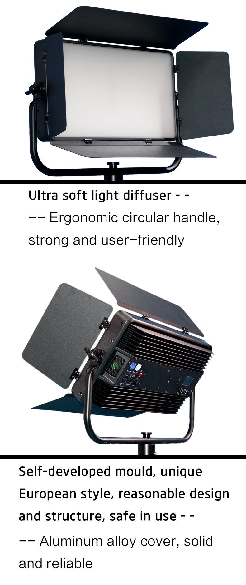 300W Bicolor Sky Panel Light (5)