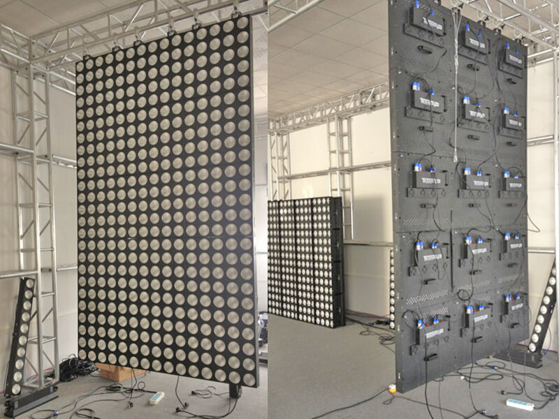 25-köpfiges LED-Matrix-Blinderlicht