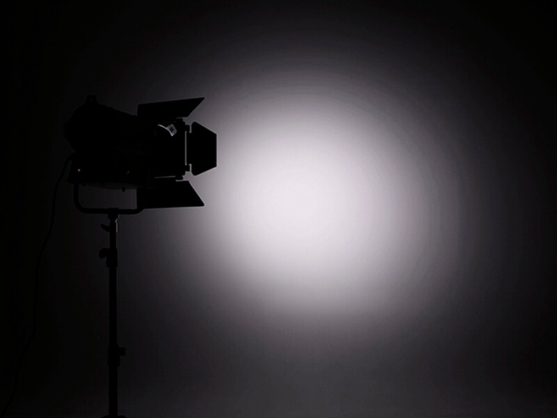300 W Fresnel-Spotlicht