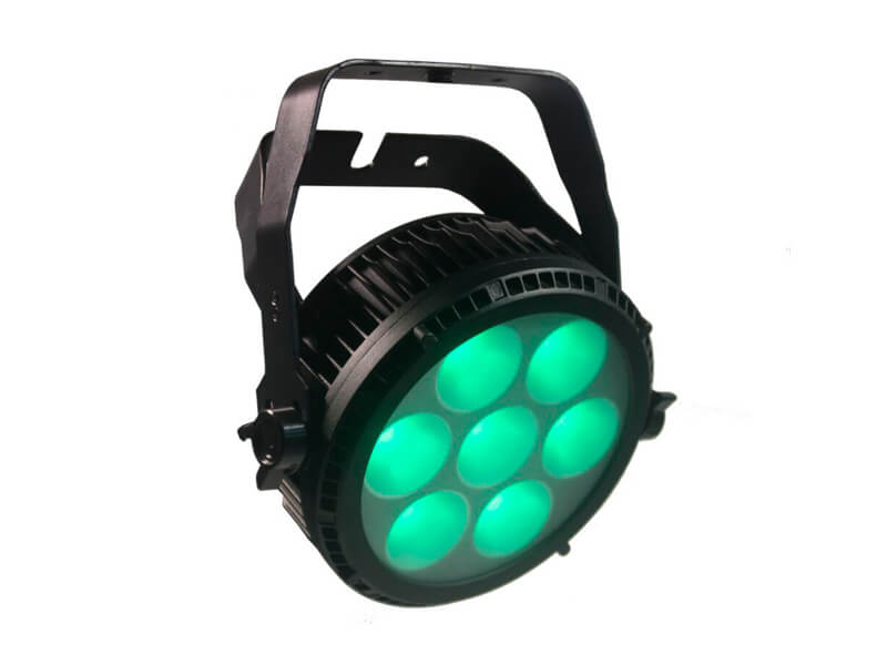 7 Stück 25 W RGBWA 5in1 LED wasserdichter Lichtwanderer