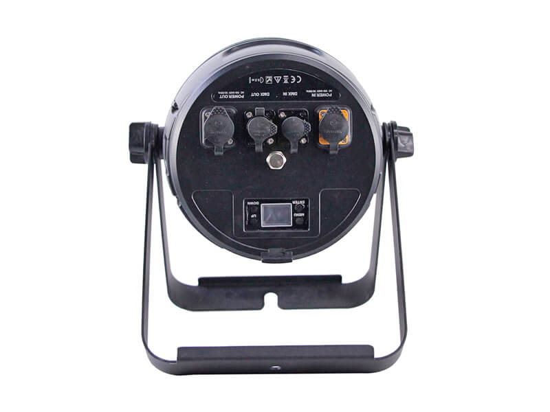 IP65 Wasserdichtes 7-teiliges 40-W-RGBW-Zoom-LED-Par-Licht