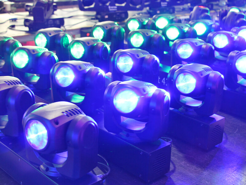 4 Köpfe 32W DJ-LED-Beam-Spot-Licht