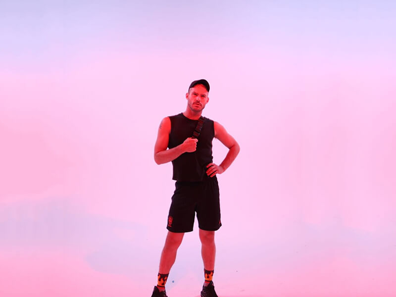 Buntes LED-Cyclorama-Licht in quadratischer Größe