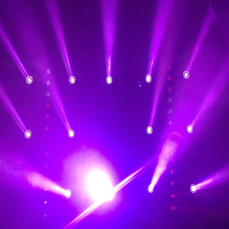 Beschreiben Sie kurz die Eigenschaften und Typen digitaler Beleuchtung für Bühnenfilm und -fernsehen