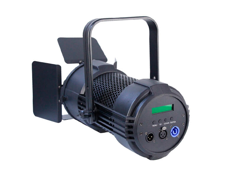 200 W zweifarbiges lüfterloses LED-TV-Studio-Fresnel-Dauerlicht